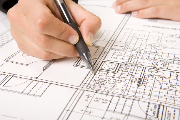 户型图彩图线条