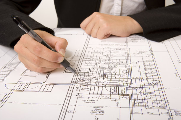 户型图彩图线条