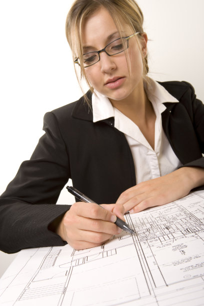 户型图彩图线条