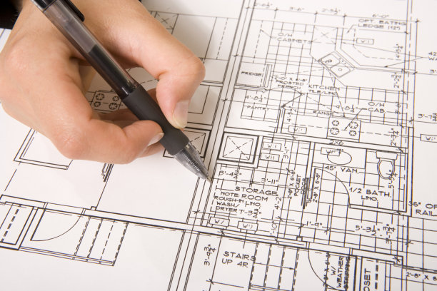 户型图彩图线条