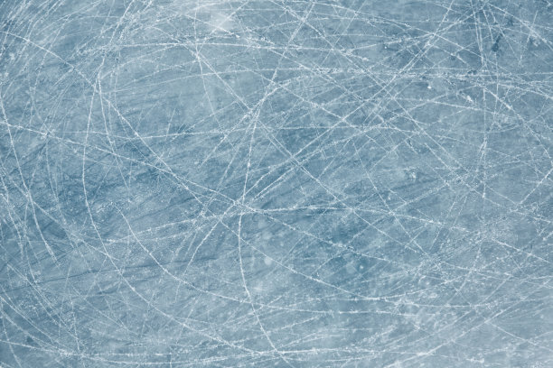 蓝色冰面纹理背景图