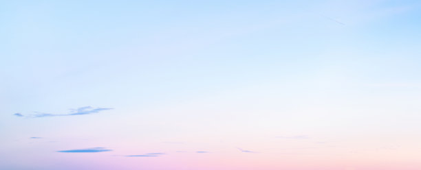 傍晚的天空