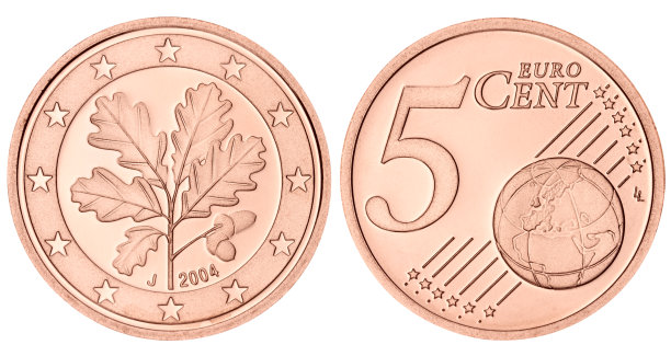 5欧元分币