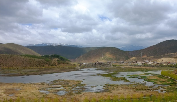 松赞林寺全景