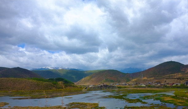 松赞林寺全景