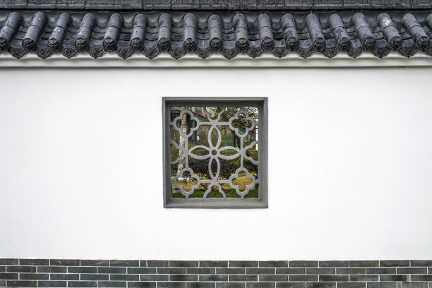 中式窗框