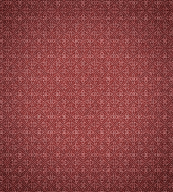 红底格纹装饰花纹