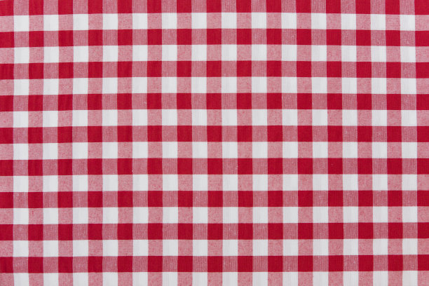 红白格纹