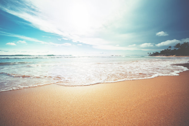 夏日海滩海边风光