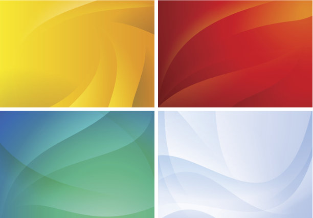 大红色渐变光线背景