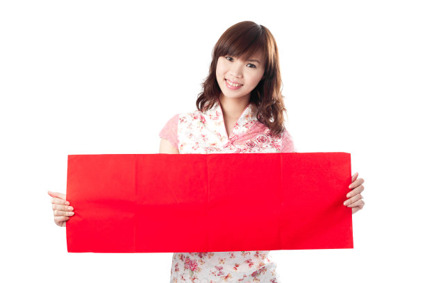 传统节日东方女性服饰