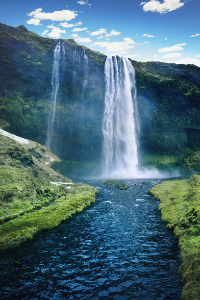 waterfalls