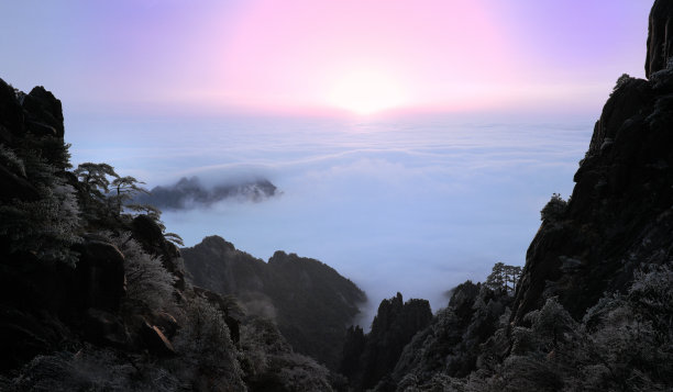 多彩华山