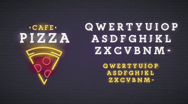 pizza标志