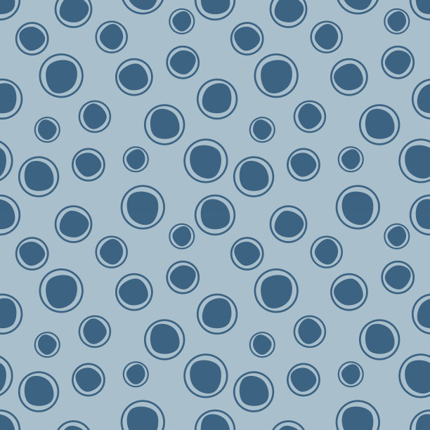 蓝调几何图案无缝背景