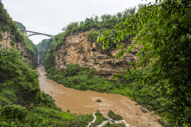 黔贵州风光瀑布