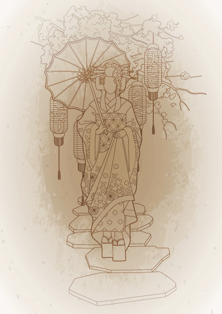 矢量民族人物