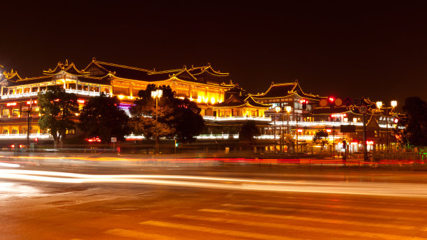 老扬州建筑街景