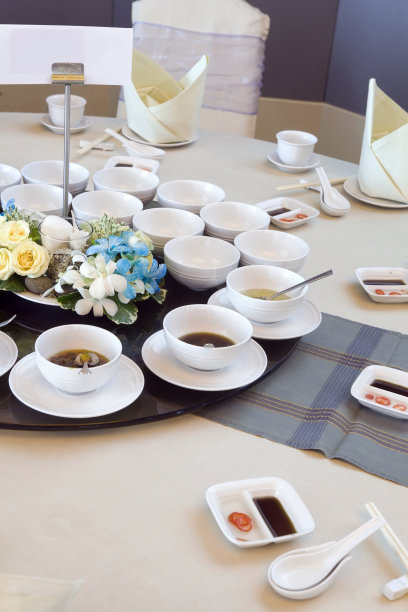 中式食堂文化墙