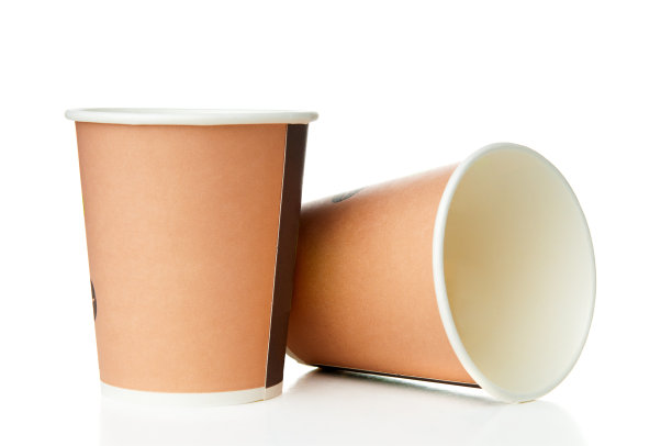 一次性物品,空白的,白色背景