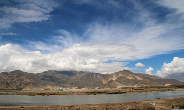 雅鲁藏布江全景图