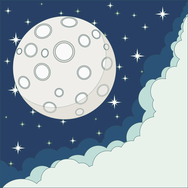 太空人满月