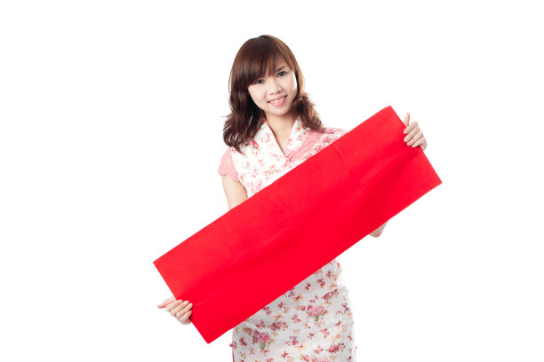 传统节日东方女性服饰