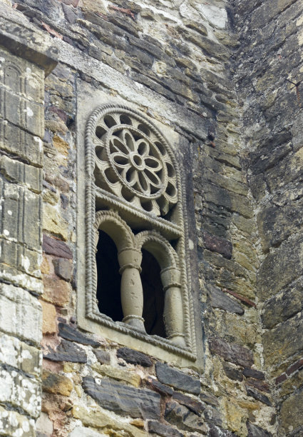 教堂窗户城堡建筑风格