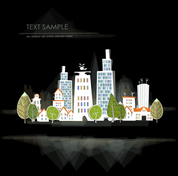 面包车文字背景素材