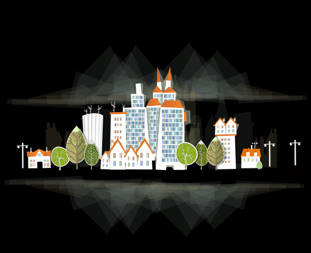 面包车文字背景素材