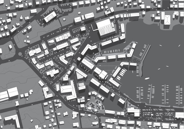 住宅小区规划平面图