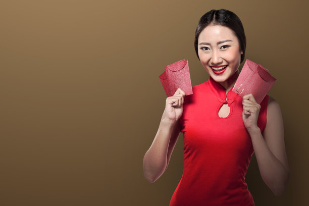 传统节日东方女性服饰