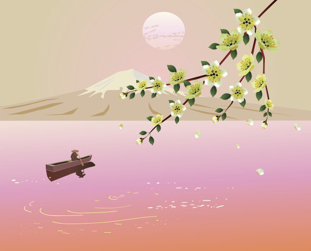绘画作品,日本文化,风