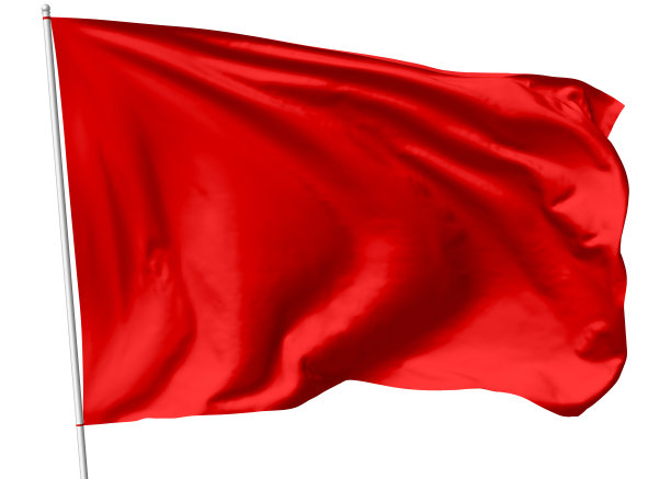 红色旗帜