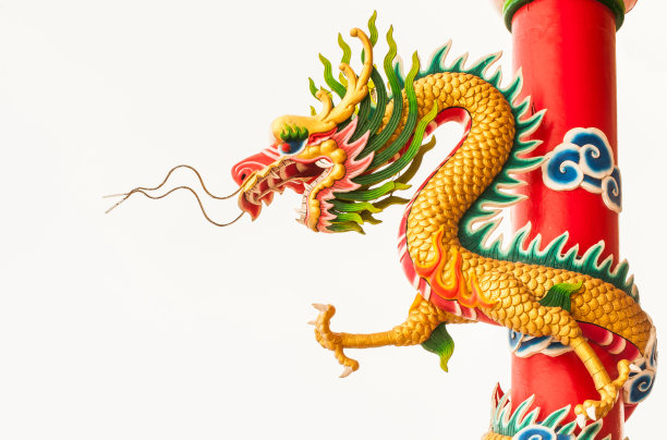龙,红色,运气