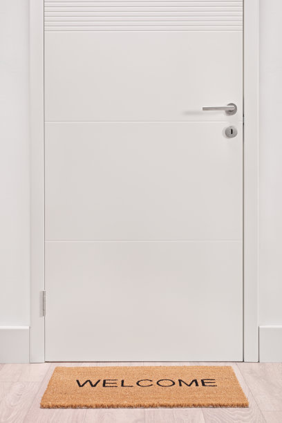 欢迎光临门口垫