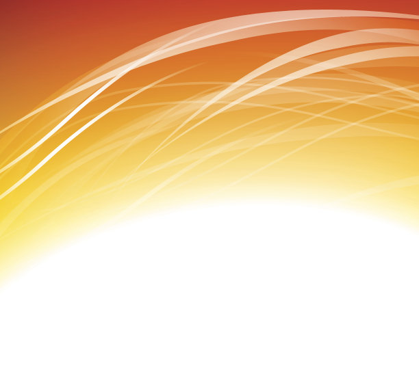 活动主视觉橙色科技背景