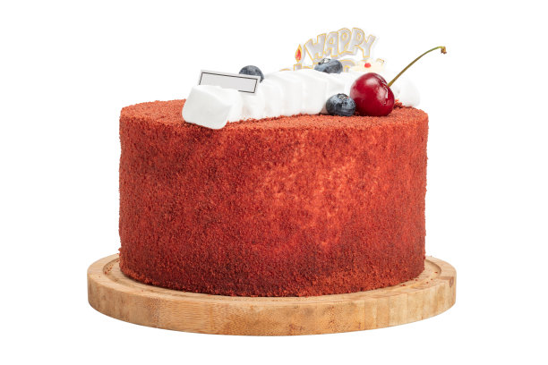 红色千层蛋糕