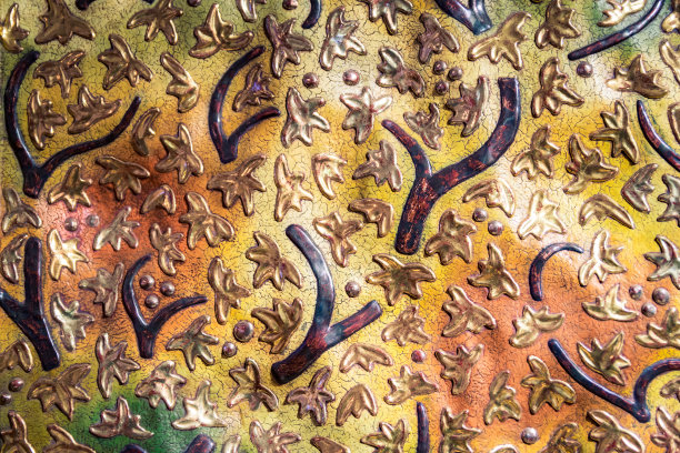 华丽鎏金花纹