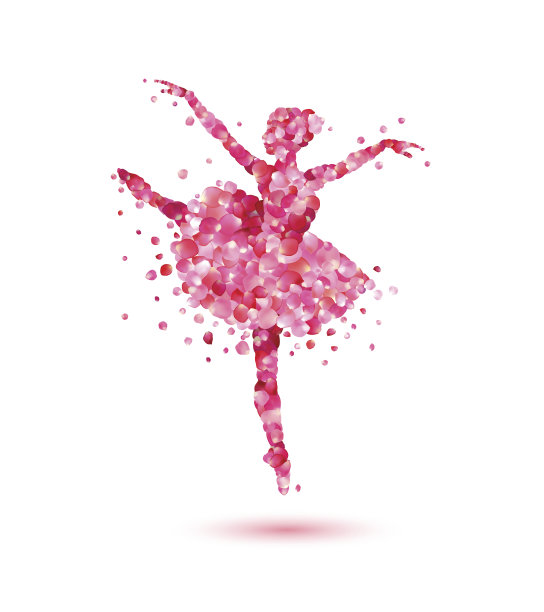 粉色芭蕾舞女孩