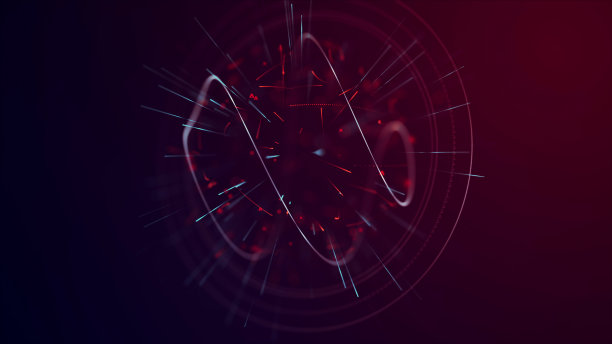 多彩梦幻科技背景