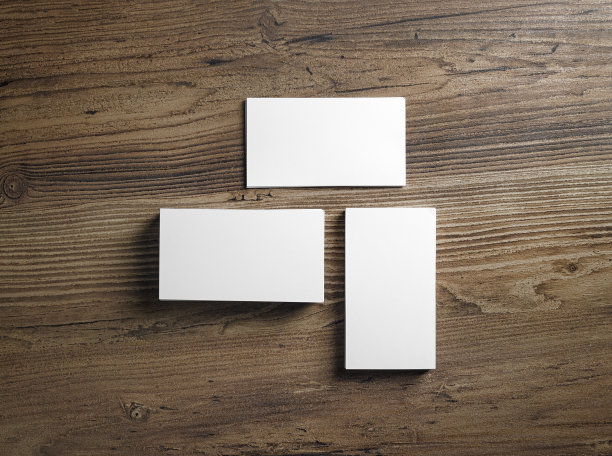 简约极简简洁纹理名片