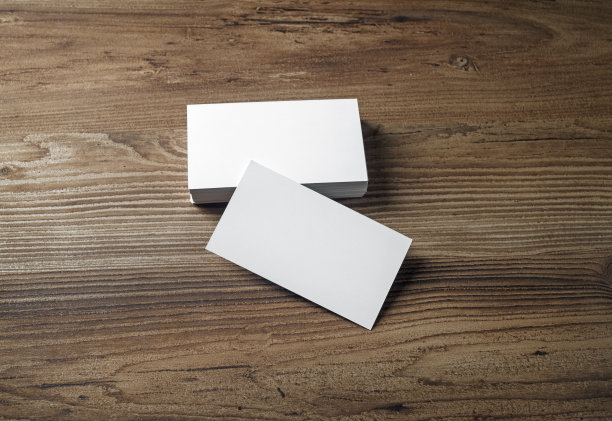 简约极简简洁纹理名片