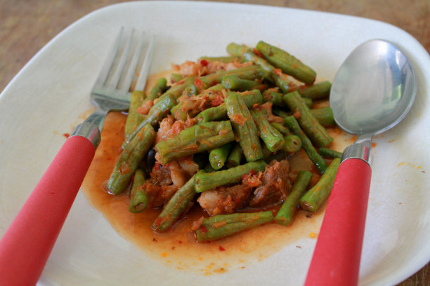 扁豆炒肉