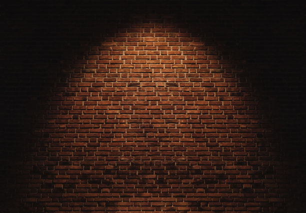 砖墙光影