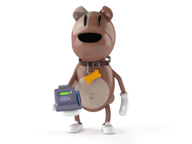 卡通狗狗会员卡