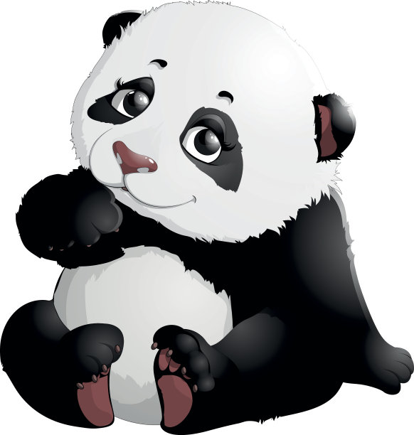 插图的熊猫