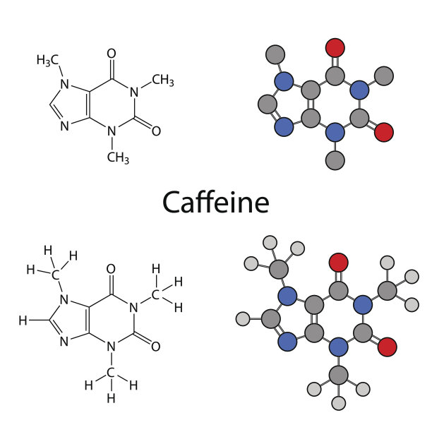 咖啡因分子