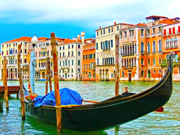 威尼斯小船