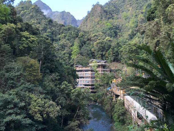 河湾河水流水